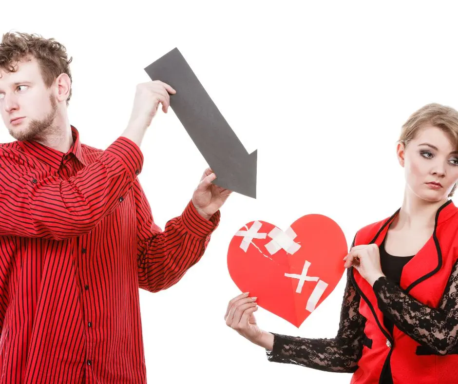 myths about divorce: two couples fighting